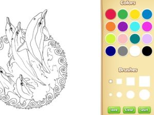 Hra Vyfarbenie knihy pre dospelých: Mandala online