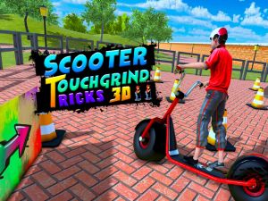 Hra Triky na skútre 3D online