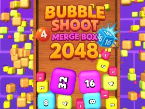 Hra Bublinová strelecká postava z krabíc 2048 online