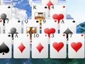 Hra Zasnežené vrcholy solitaire online