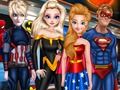 Hra Princezné štýl Marvel alebo DC  online