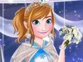 Hra Princess snehové vločky Winter loptu  online