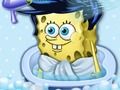 Hra Spongebob dieťa kúpanie online