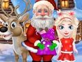 Hra Ušetriť zranených Santa a Vianoce Elk  online