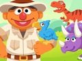 Hra 123 Sesame Street: Ernie's Dinosaur Day Care online