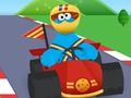 Hra 123 Sesame ulice: Cookie Kart Racing  online