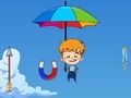 Hra Dáždnik Falling Guy online