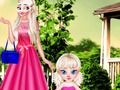 Hra Fotenie mamy Elsy a bábätka online Hra Fotenie mamy Elsy a bábätka online
