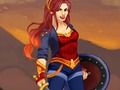 Hra Obliekanie Amazon Warrior Wonder Woman  online