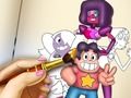 Hra Steven Universe: Omaľovánky  online
