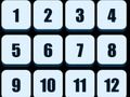 Hra Čísla: posuvné puzzle  online