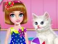 Hra Kitty: starostlivosť a účes online Hra Kitty: starostlivosť a účes online