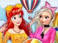 Hra Módne princezné a balónový festival  online
