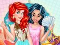 Hra Výmena šatníka Jasmine a Ariel  online