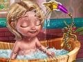 Hra Starostlivosť o kúpeľ Goldie Baby  online
