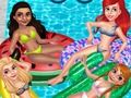 Hra Plaváky Princess Pool Party  online