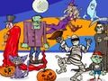 Hra Nájdite 5 rozdielov Halloween  online