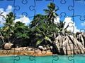 Hra Puzzle Seychely  online