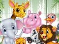 Hra Zvieratá: posuvné puzzle  online