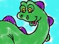 Hra Dinosaur maľovanky  online