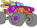 Hra Omaľovánka Monster Truck  online
