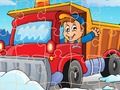 Hra Zimné vozidlo Jigsaw  online