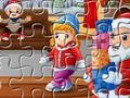 Hra Novoročné puzzle  online