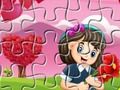 Hra Valentínske puzzle  online