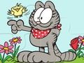Hra Puzzle Garfield  online