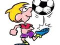 Hra Futbal farbenie čas  online
