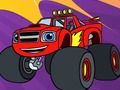 Hra Truck Monster Farbenie  online
