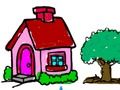 Hra Späť do školy: House Coloring Book  online