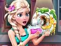 Hra Umývanie riadu Ice Queen  online