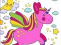 Hra Fabulous Cute Unicorn Omaľovánky  online