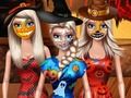Hra Strašidelné Halloween bábiky online