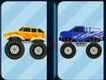 Hra Extrémna pamäť monster Trucks  online