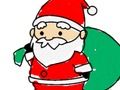 Hra Späť do školy: Santa Claus sfarbenie  online
