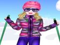 Hra Šťastný lyžiarsky dressup  online