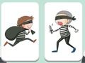 Hra Pamäť policajtov N Robbers  online