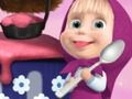 Hra Dash na varenie Masha & Bear  online