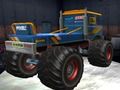 Hra Jazdenie monster trucku cez hory  online