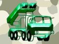 Hra Farbenie vojenských nákladných automobilov  online