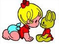 Hra Späť do školy: Baby Girl Coloring  online