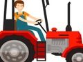 Hra Cartoon poľnohospodárske traktory  online
