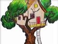 Hra Omaľovánky Tree House  online