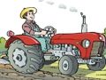 Hra Cartoon traktor puzzle  online