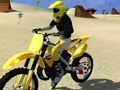 Hra Motokross pláž skákať na bicykli senzáciu online