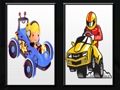 Hra Pamäť závodných automobilov  online