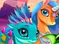 Hra Roztomilé jednorožce a draci puzzle  online