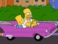 Hra Simpsons Car Jigsaw online